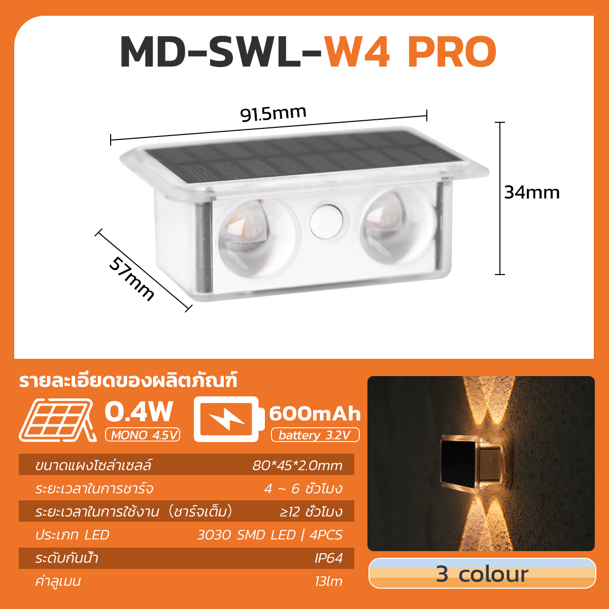 รูปภาพของ MD-SWL-W4 PRO 3C