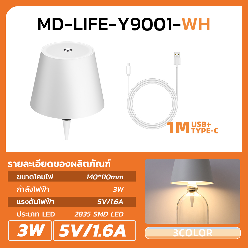 รูปภาพของ MD-LIFE-Y9001-WH 3C