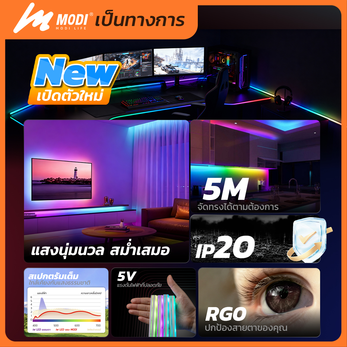 รูปภาพของ MD-NEON-U5 RGB