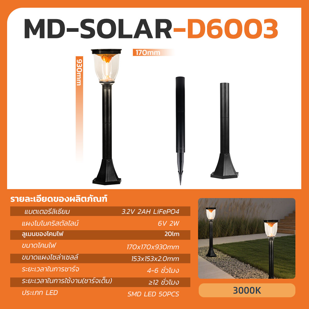 รูปภาพของ MD-SOLAR-D6001 WW