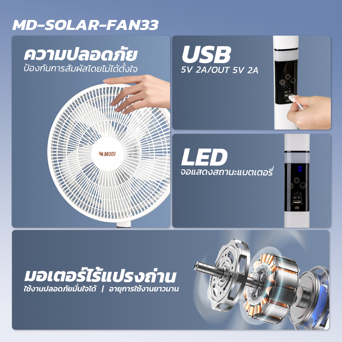 รูปภาพของ MD-SOLAR-FAN33