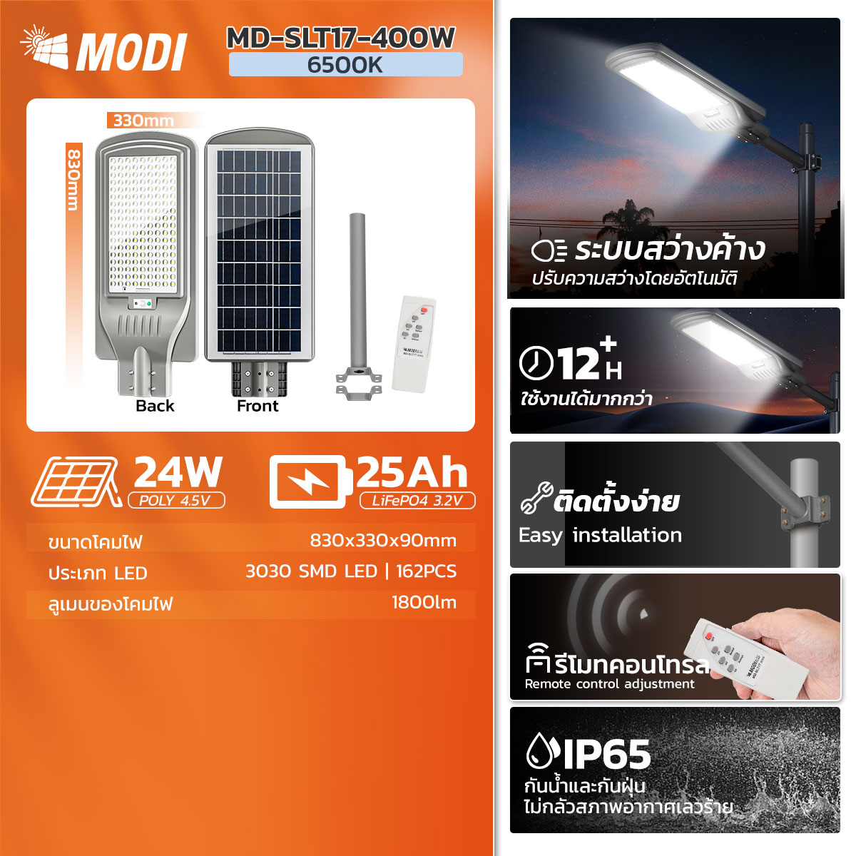 รูปภาพของ MD-SLT17-400-W WH