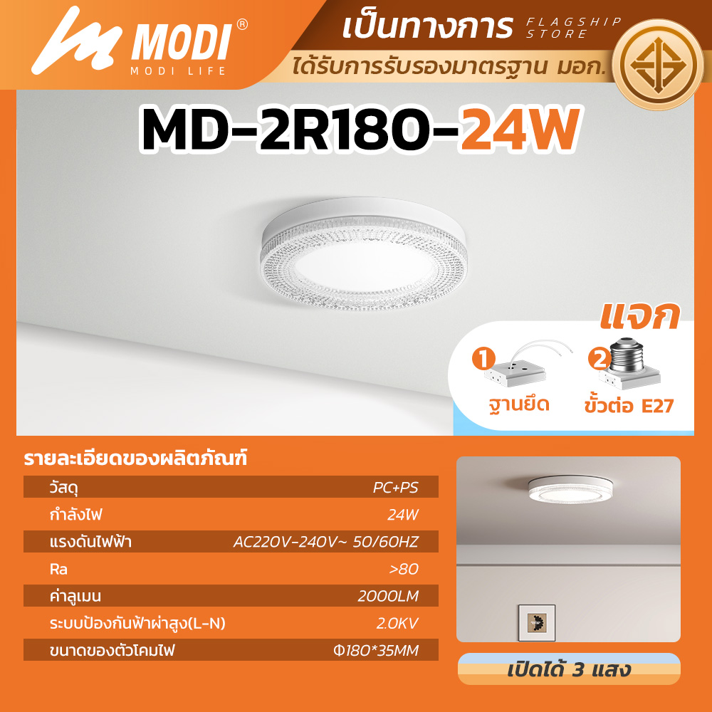 รูปภาพของ MD-2R180-24W 3C