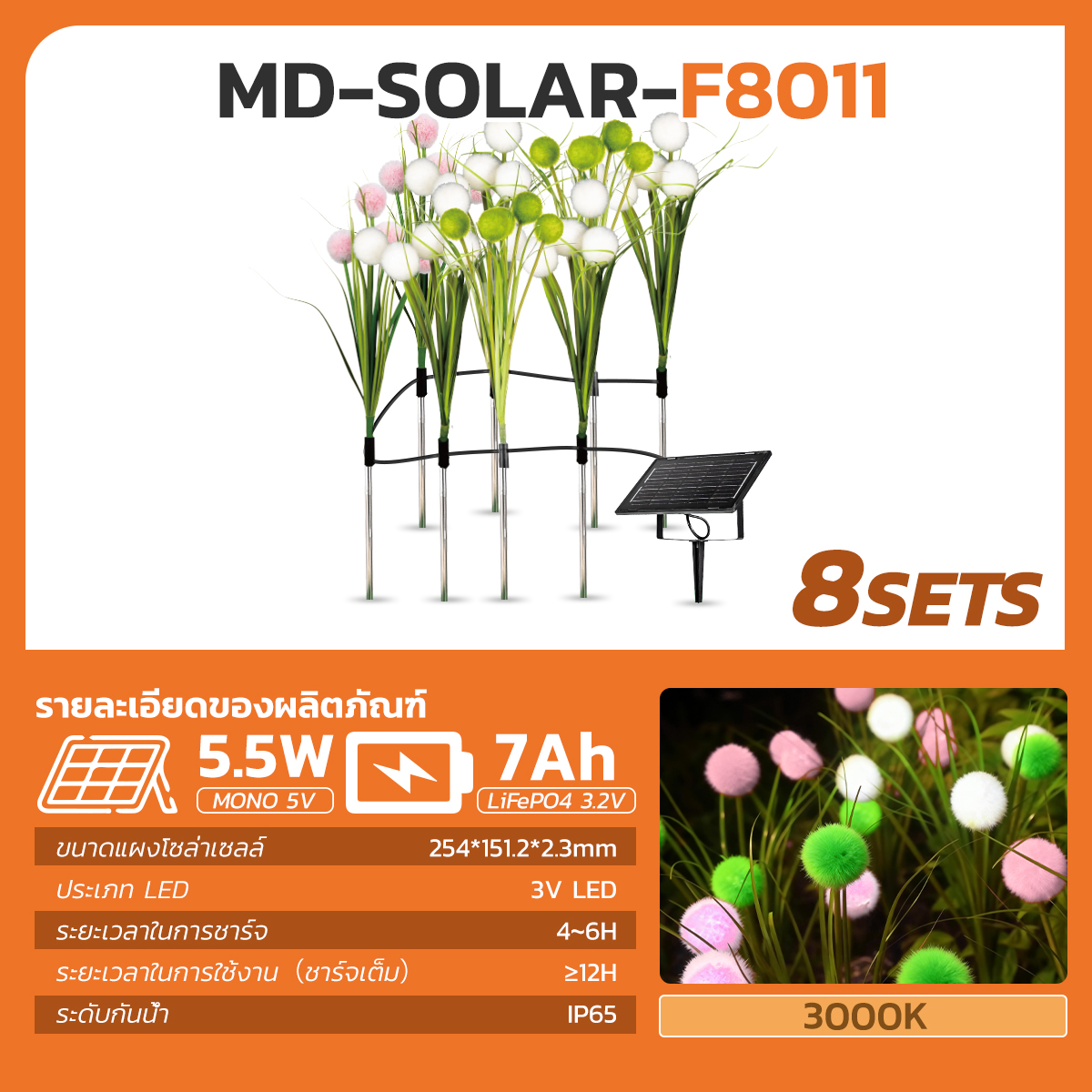 Picture of MD-SOLAR-F8008 WW