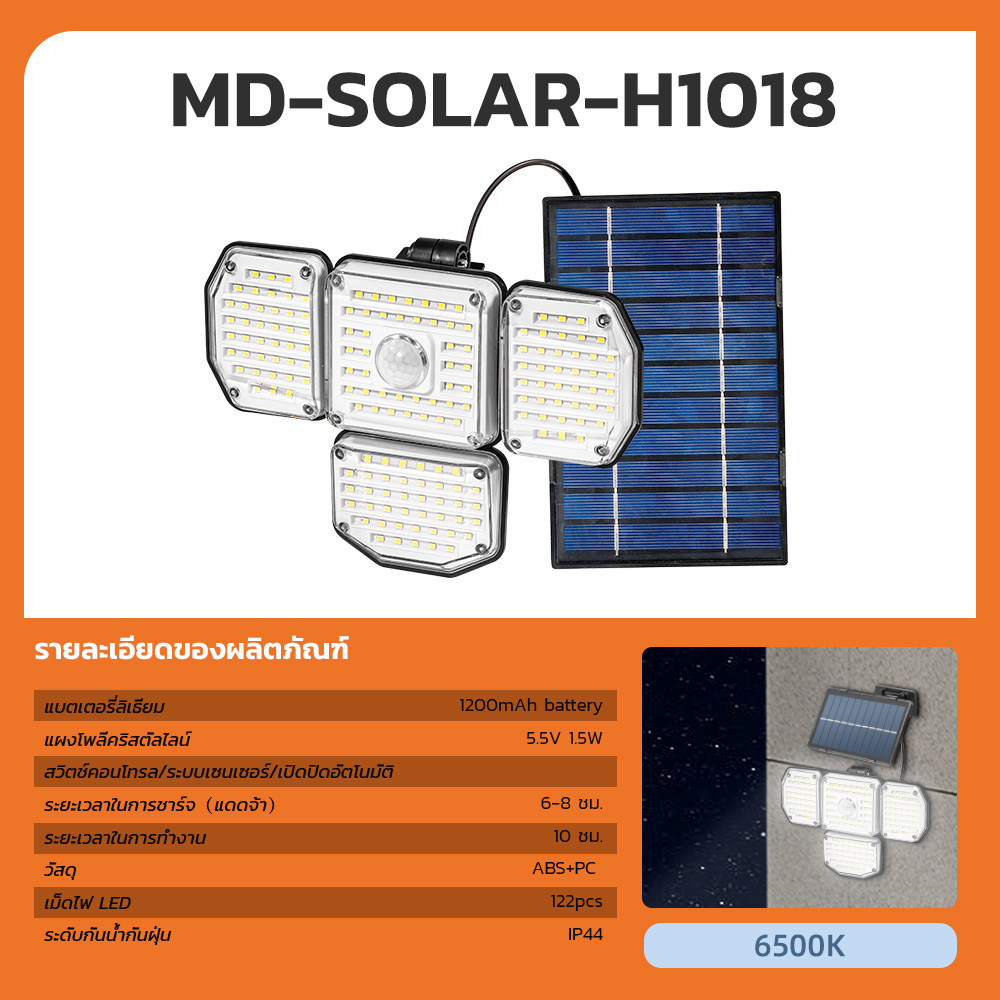 Picture of MD-SOLAR-H1018(H1019,H1020) WH